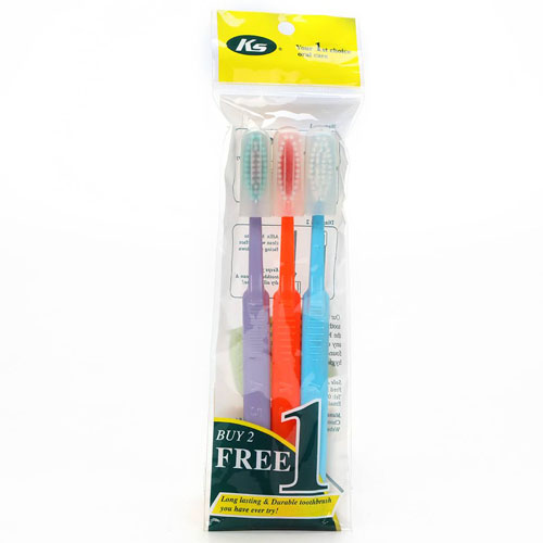 KS 2 Free 1 Toothbrush