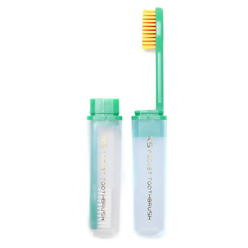 toothbrush KS Pocket without toothpaste, Number of Tuff: 34, Length: 17.2 cm